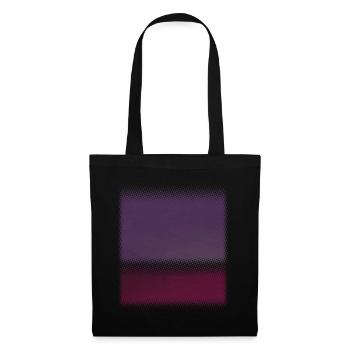 Abstrakte Kunst #1, Mein eigenes Rothko-inspiriertes Design - Stoffbeutel - Schwarz - Vorne