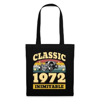 Classic since 1972 - Anniversary 50 years - Tote Bag - black - Front