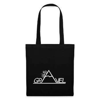 Gravel MTB Bike Uphill Sport White - Tote Bag - black - Front