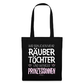 Räubertöchter - Stoffbeutel - Schwarz - Vorne