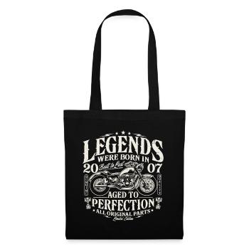 2007 Vintage Born Legends Anniversaire Moto - Sac en tissu - noir - Devant