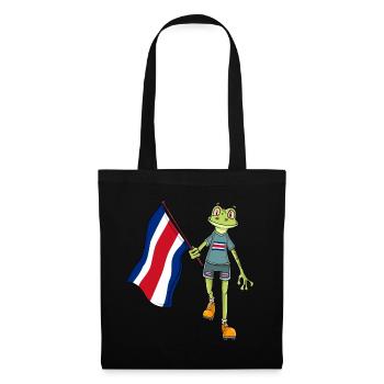 Costa Rica Fan Frog - Tote Bag - black - Front