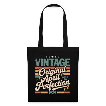 April 1979 Anniversary April 1979 Gift 1979 - Tote Bag - black - Front