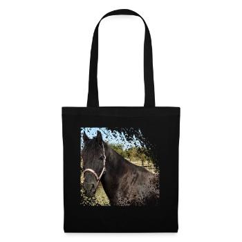 Who does not want to ride on this horse? - Tote Bag - black - Front