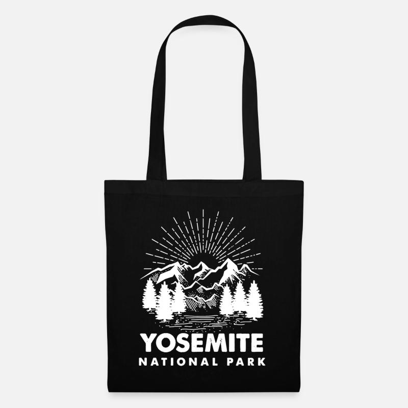 Yosemite Nationalpark-Hemd - Stoffbeutel - Schwarz