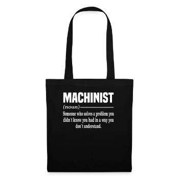 Problèmes de tolérance des mécaniciens du CNC - Sac en tissu - noir - Devant