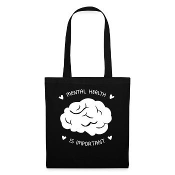 Awareness of mental health - Tote Bag - black - Front