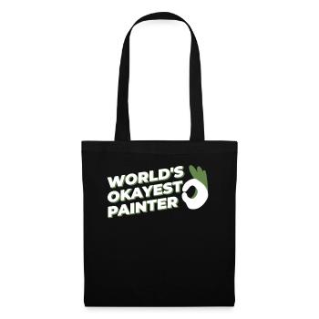 Peinture Art Peintre Artiste Art - Sac en tissu - noir - Devant