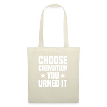 Croque-mort - Sac en tissu - nature - Devant