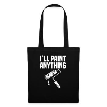 Peinture Art Peintre Artiste Art - Sac en tissu - noir - Devant