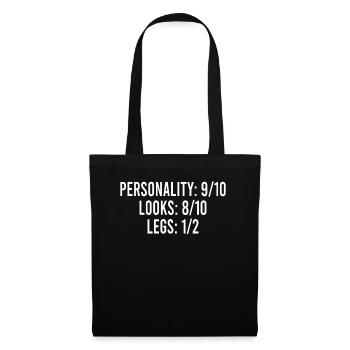 Leg prosthesis surgery amputation leg - Tote Bag - black - Front
