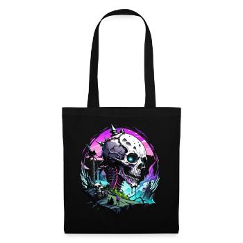 Underworld Skull // Skull Realm of the Dead FS0081 - Tote Bag - black - Front