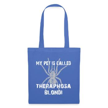 My pet's name is Theraphosa Blondi - Tote Bag - light blue - Front