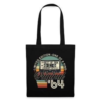Original 1964 Vintage Vintage Birthday Retro - Tote Bag - black - Front