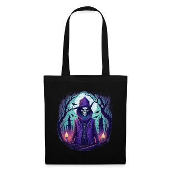 Gruseliges Halloween-partykostüm Zombie - Tote Bag - black - Front