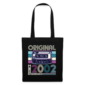 Original 2002 20th Birthday Gift Hommes - Sac en tissu - noir - Devant