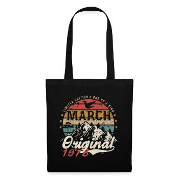 Génial Depuis Mars 1978 | Anniversaire Mars 1978 - Sac en tissu - noir - Devant