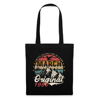 Génial Depuis Mars 1990 | Anniversaire Mars 1990 - Sac en tissu - noir - Devant