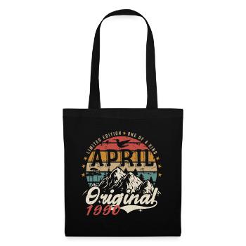 April 1990 | Birthday April 1990 - Tote Bag - black - Front