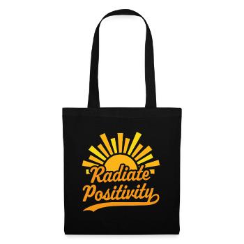 Radiate Positivity - Tote Bag - black - Front