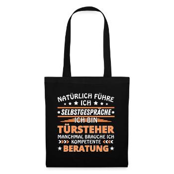 I'm Talking to Yourself - Bouncer Edition - Tote Bag - black - Front