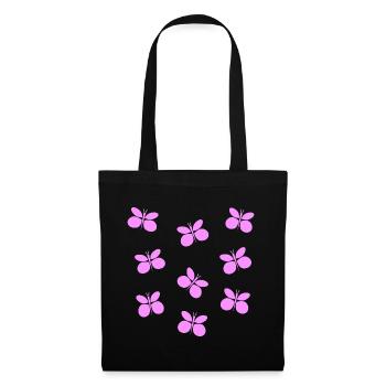 Butterflies - Tote Bag - black - Front