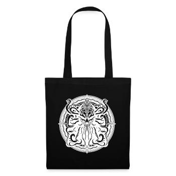 Cthulhu emblem Ancient entity - Tote Bag - black - Front