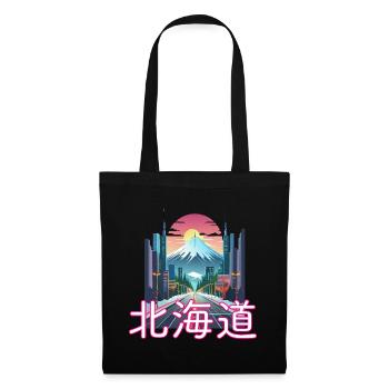 Hokkaido Evening Glow - Tote Bag - black - Front