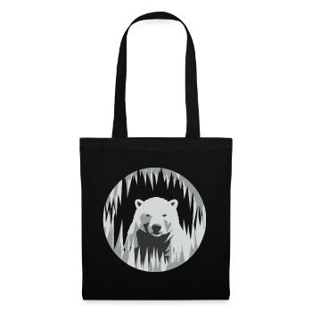 Polar bear - Tote Bag - black - Front