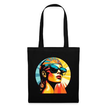 Sun Woman - Tote Bag - black - Front