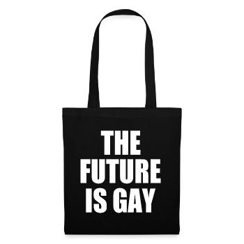 the future is gay - Tote Bag - black - Front
