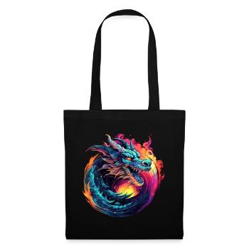 Dragon - Tote Bag - black - Front