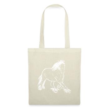 Chevaux - Sac en tissu - nature - Devant