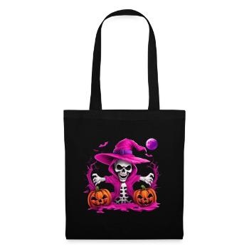 Magenta Skeleton - Tote Bag - black - Front