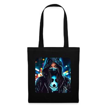 Fille Cybergoth Cool - Sac en tissu - noir - Devant