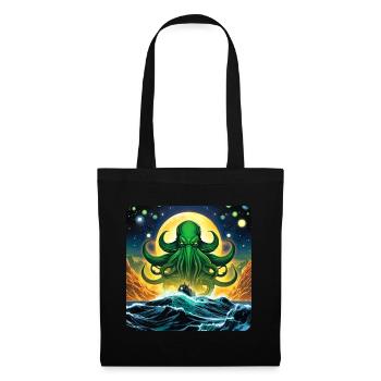 Monstre immortel de Cthulhu - Sac en tissu - noir - Devant