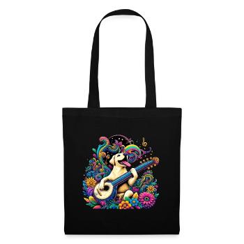 Labrador String Magic - Tote Bag - black - Front