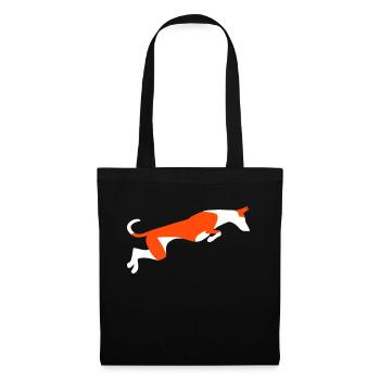 Podenco - Stoffbeutel - Schwarz - Vorne