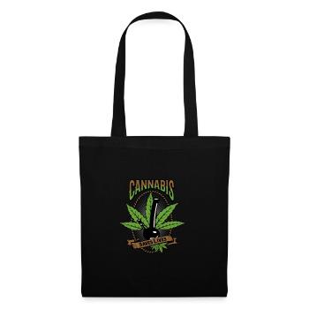 Cannabis Medical Herb IV - Tote Bag - black - Front