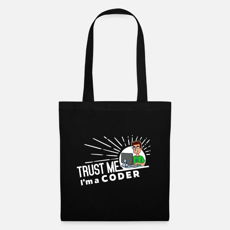 Programmer - Trust me - Tote Bag - black