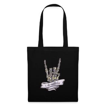 I, The Rudderless Skeleton Corned-Hand - Sac en tissu - noir - Devant
