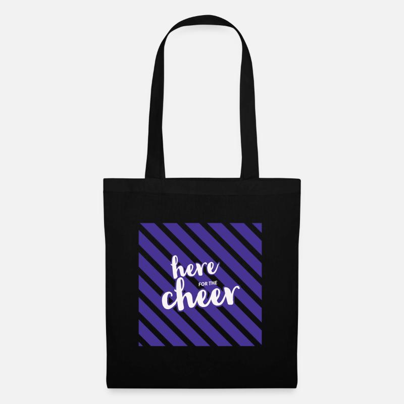 Here For The Cheer - Tote Bag - black