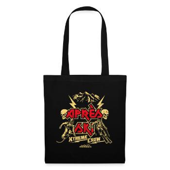 Apres Ski Sprüche Design Xtreme Crew - Stoffbeutel - Schwarz - Vorne