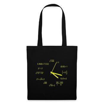 Math time fun school gift - Tote Bag - black - Front