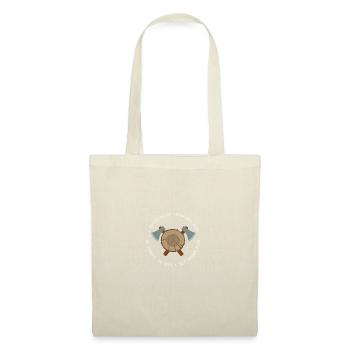 Ttravaille du bois - Sac en tissu - nature - Devant