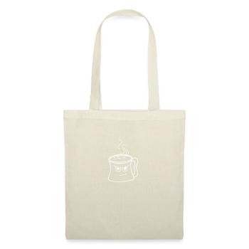 Tasse de café énervé - Sac en tissu - nature - Devant