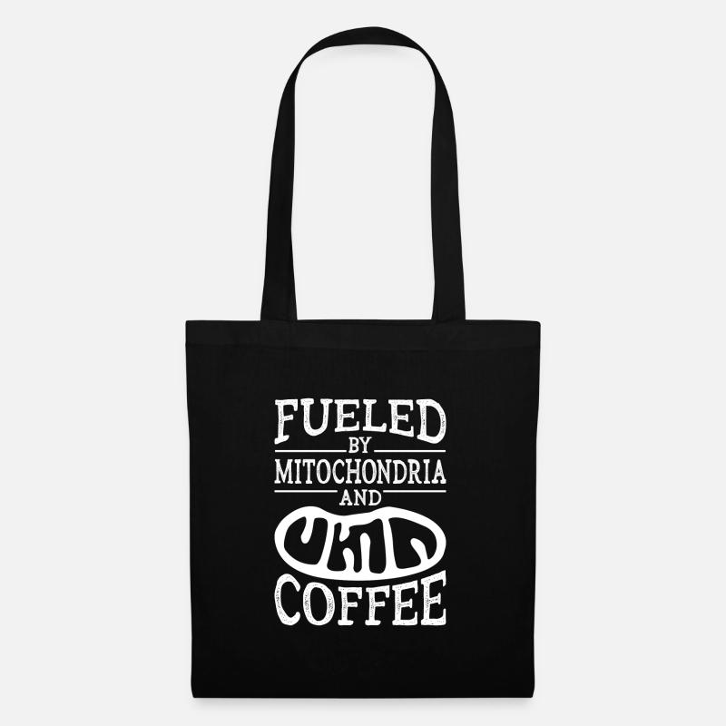 Biochemie Biologie Spruch Student Geschenk - Stoffbeutel - Schwarz