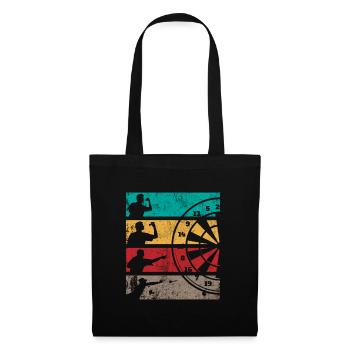 Cadeau sort Fléchettes de lancer - Sac en tissu - noir - Devant
