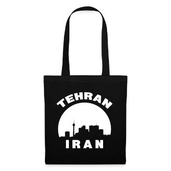 Tehran Iran Silhouette Gift - Tote Bag - black - Front