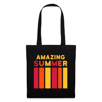Amazing Summer (bar) - Tote Bag - black - Front